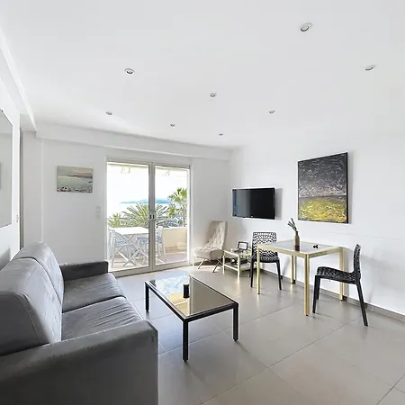 Le Croisette - 4 Pers - Front De - 15 Min Palais Cannes